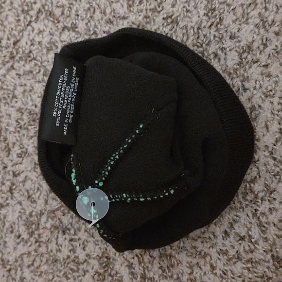 Arctic Cat Tucker Hibbert Team Arctic Beanie - Black Green - Picture 12 of 12